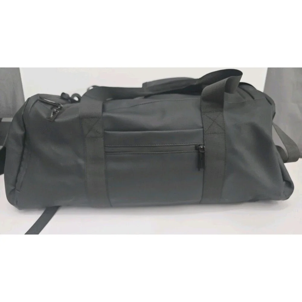 Black Convertible Duffel Backpack